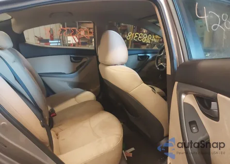 2011 Hyundai Elantra Gls/Limited from USA, damaged, VIN 5NPDH4AE3BH016971